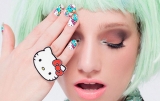 20 designs de unhas da Hello Kitty